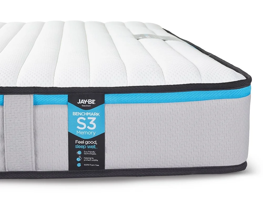 Jay-Be Jay-Be Benchmark S3 Memory Eco-Friendly 4ft Small Double Mattress in a Box