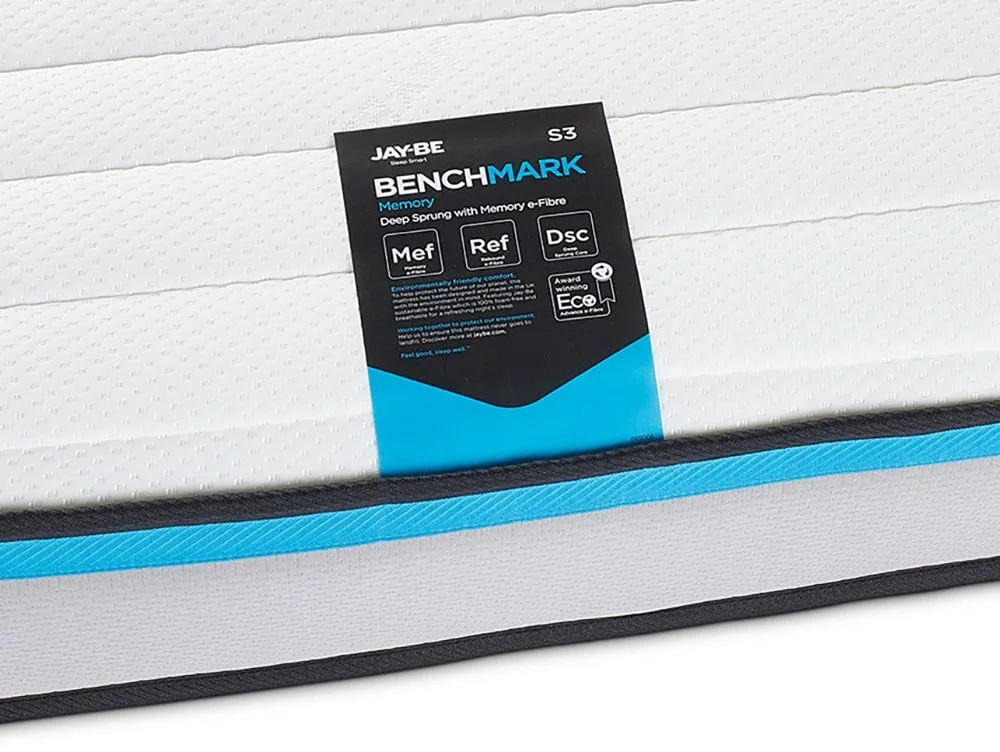 Jay-Be Jay-Be Benchmark S3 Memory Eco-Friendly 5ft King Size Mattress in a Box