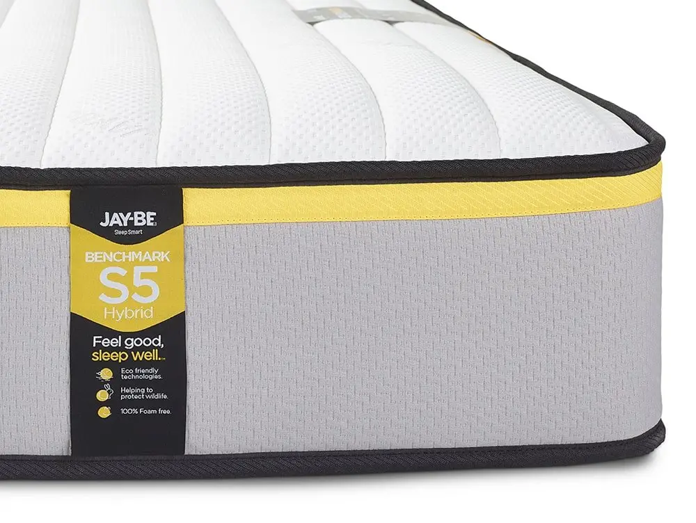 Jay-Be Jay-Be Benchmark S5 Hybrid Eco-Friendly 5ft King Size Mattress in a Box