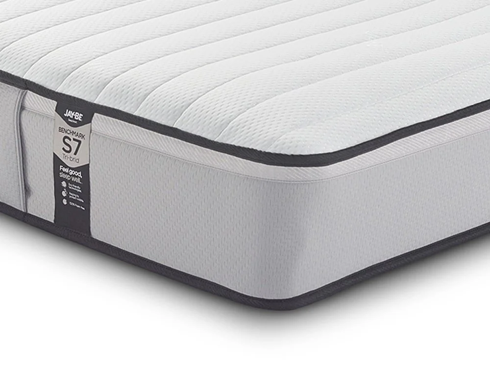 Jay-Be Jay-Be Benchmark S7 Tri-brid Eco-Friendly 4ft6 Double Mattress in a Box