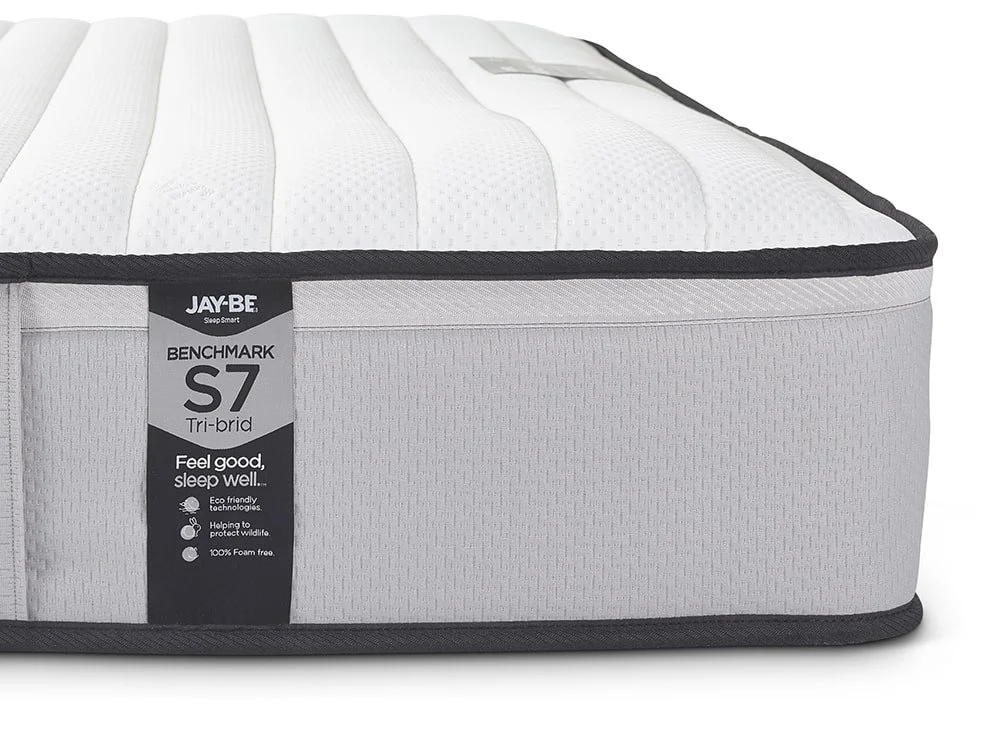 Jay-Be Jay-Be Benchmark S7 Tri-brid Eco-Friendly 5ft King Size Mattress in a Box