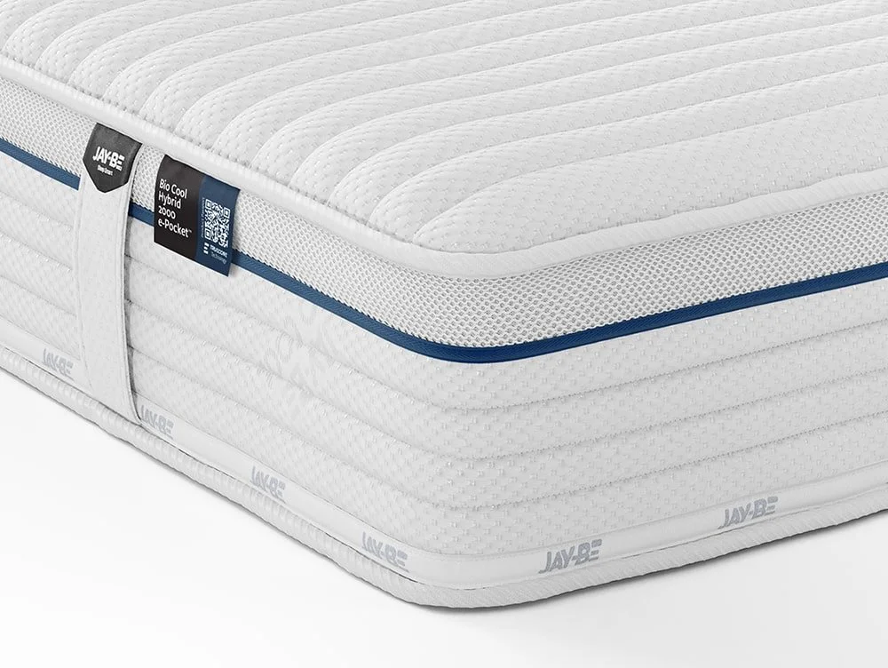 Jay-Be Jay-Be Bio Cool Hybrid 2000 e-Pocket Eco-Friendly 3ft Single Mattress in a Box