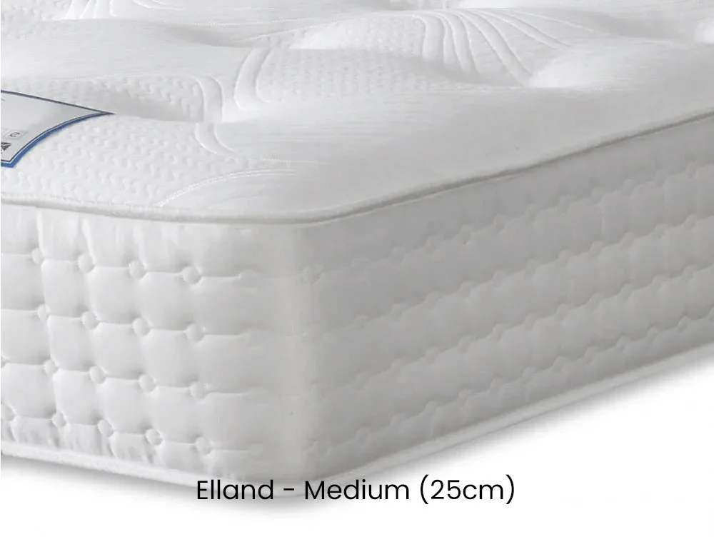 Flexisleep Flexisleep Elland and Air-Lite Dual Tension Pocket 1000 Electric Adjustable 5ft King Size Bed (2 x 2ft6)