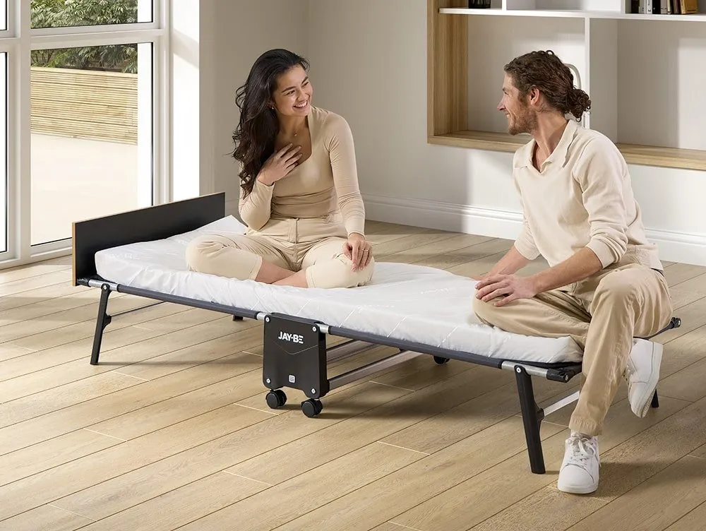 Jay-Be Jay-Be Rollaway 80cm Folding Guest Bed with e-Fibre Mattress