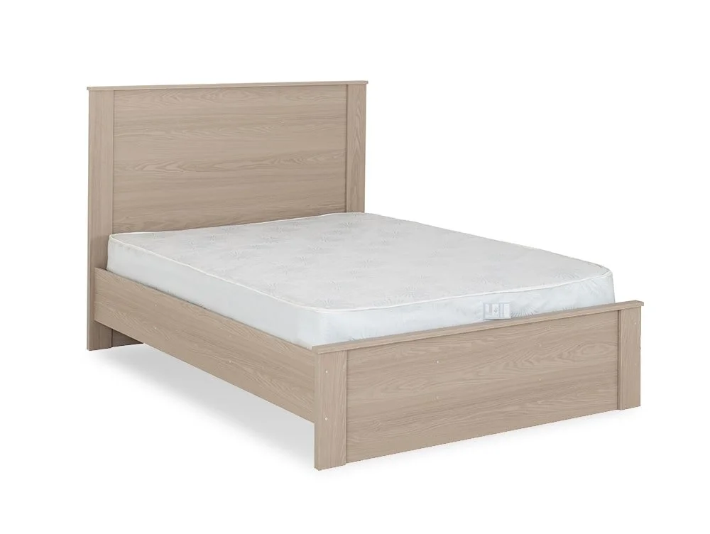 Seconique Seconique Paris 4ft6 Double Smoked Ash Wooden Bed Frame