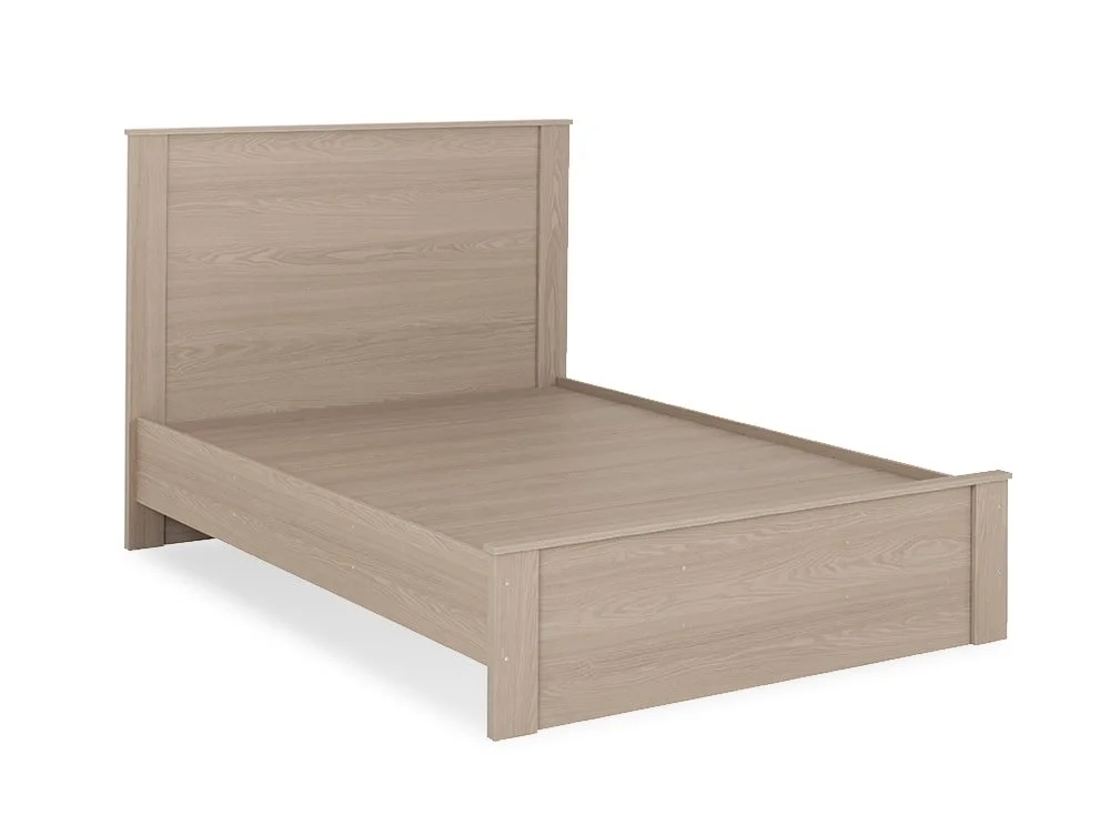 Seconique Seconique Paris 4ft6 Double Smoked Ash Wooden Bed Frame