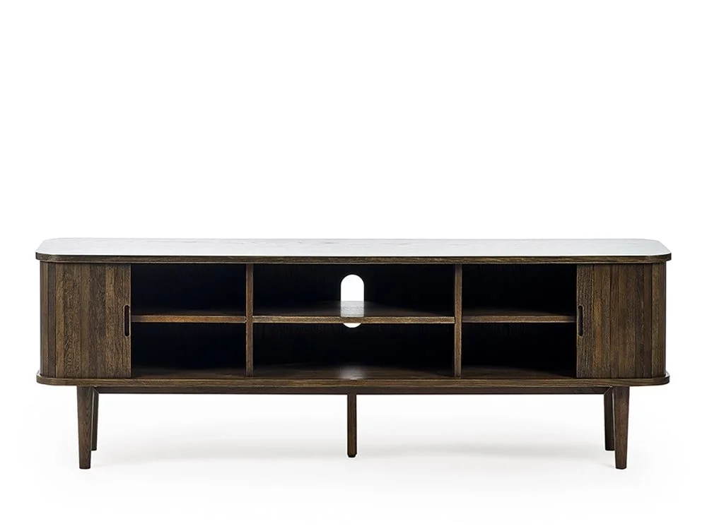 Julian Bowen Julian Bowen Arya Dark Oak 2 Door TV Cabinet