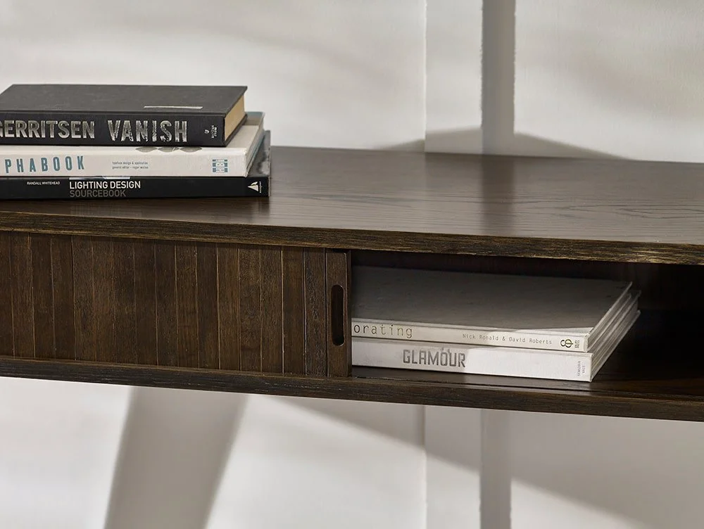 Julian Bowen Julian Bowen Arya Dark Oak Storage Console Table