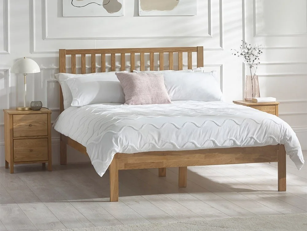 Julian Bowen Julian Bowen Coxmoor 5ft King Size Oak Wooden Bed Frame