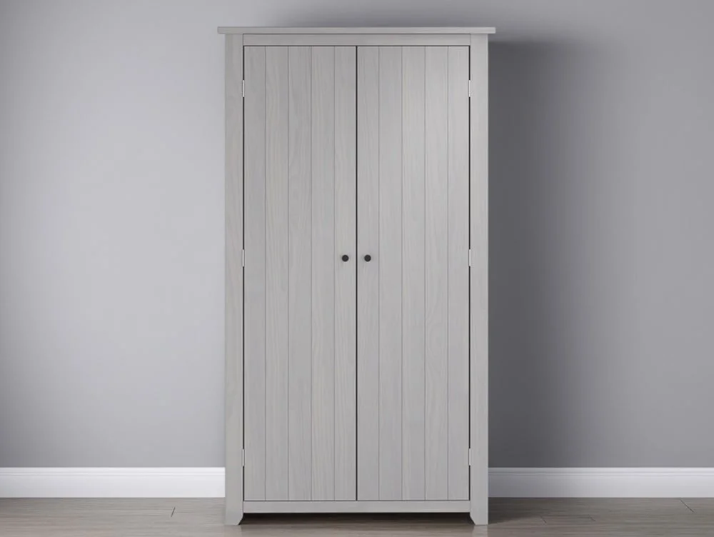 LPD LPD Havana Grey 2 Door Double Wardrobe