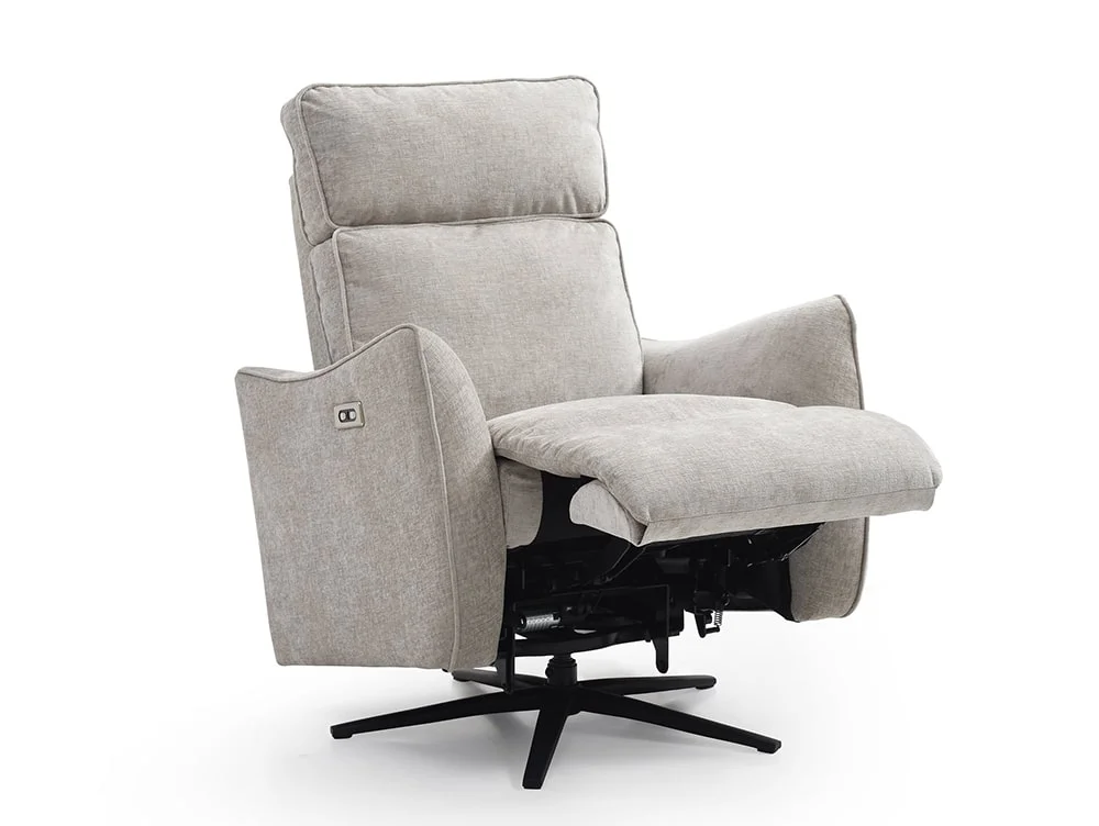 Kyoto Kyoto Finn Natural Chenille Recliner Chair