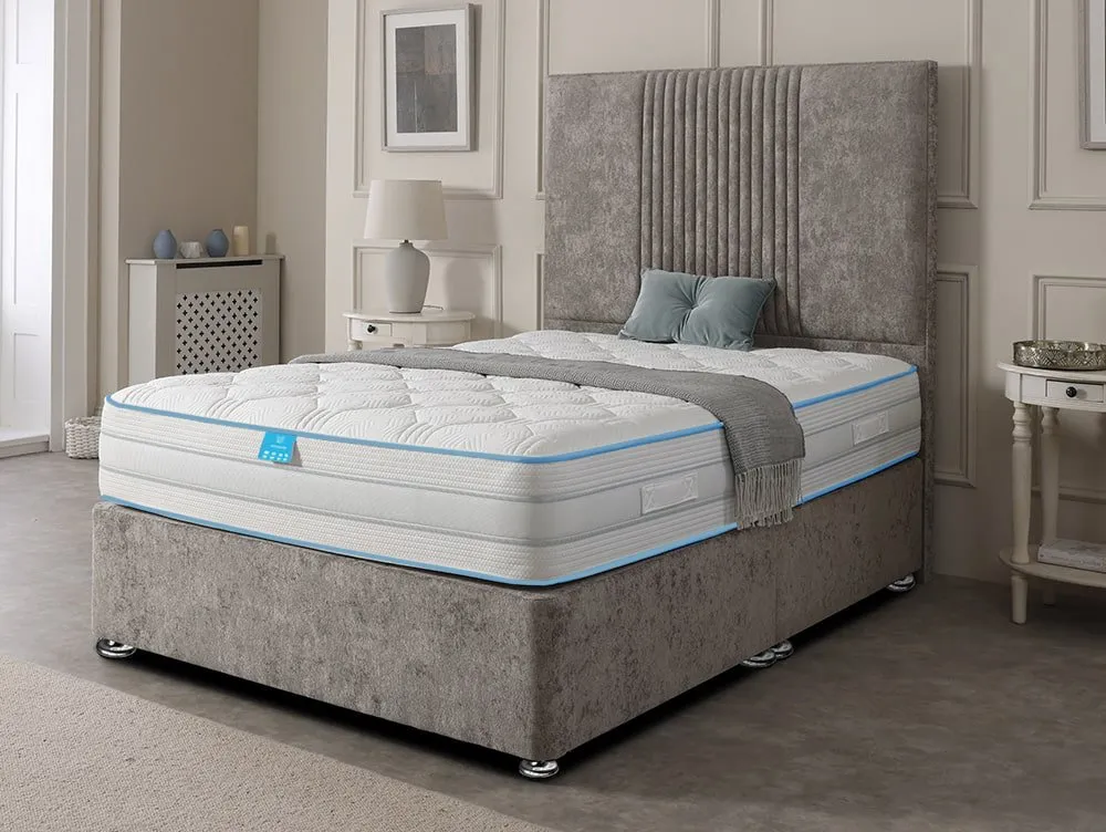 Willow & Eve Willow & Eve Bed Co. Thermacool Gel Pocket 1000 4ft6 Double Divan Bed