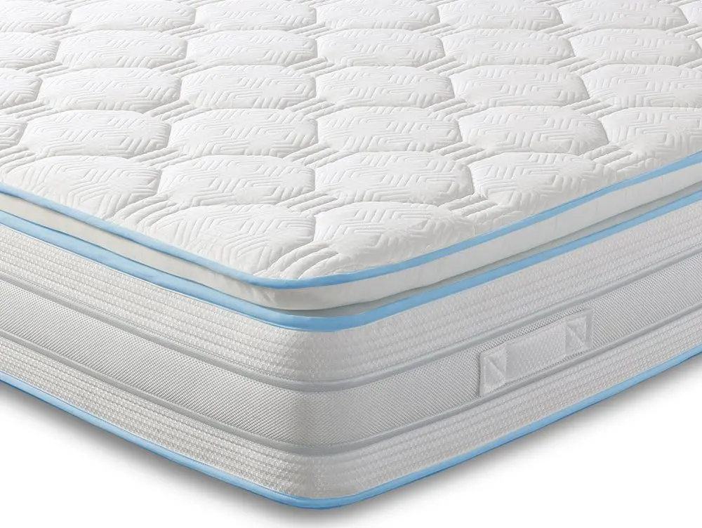 Willow & Eve Willow & Eve Bed Co. Thermacool Gel Pocket 2000 Pillowtop 4ft Small Double Divan Bed