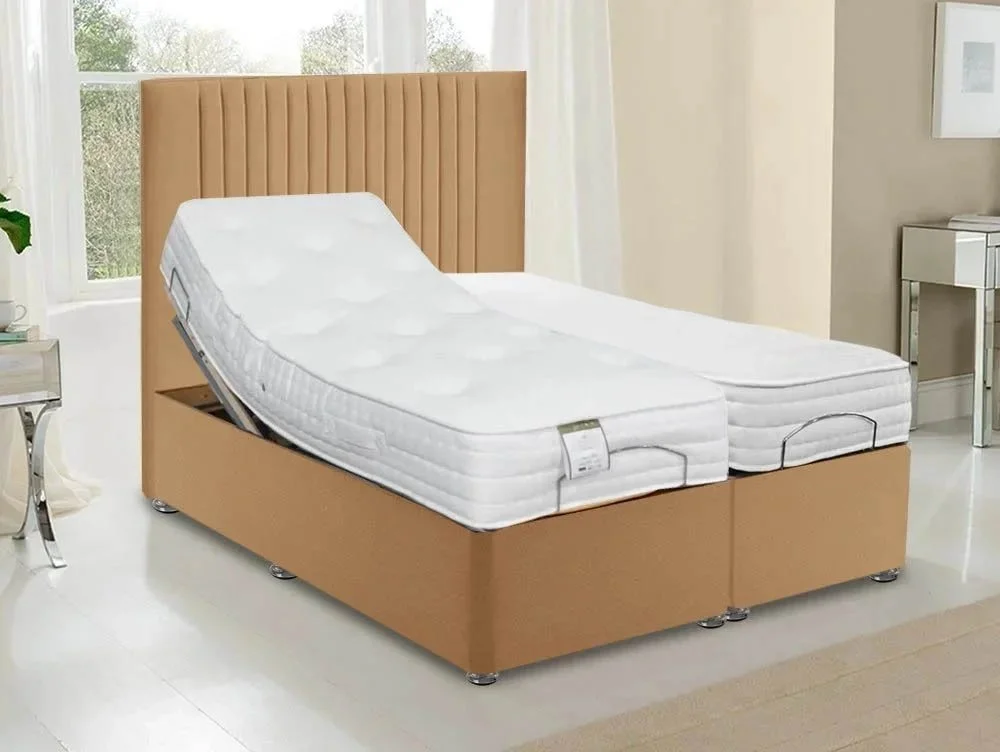 ASC ASC Contour Natural Comfort and Natural Bliss Dual Tension Electric Adjustable 6ft Super King Size Bed (2 x 3ft)