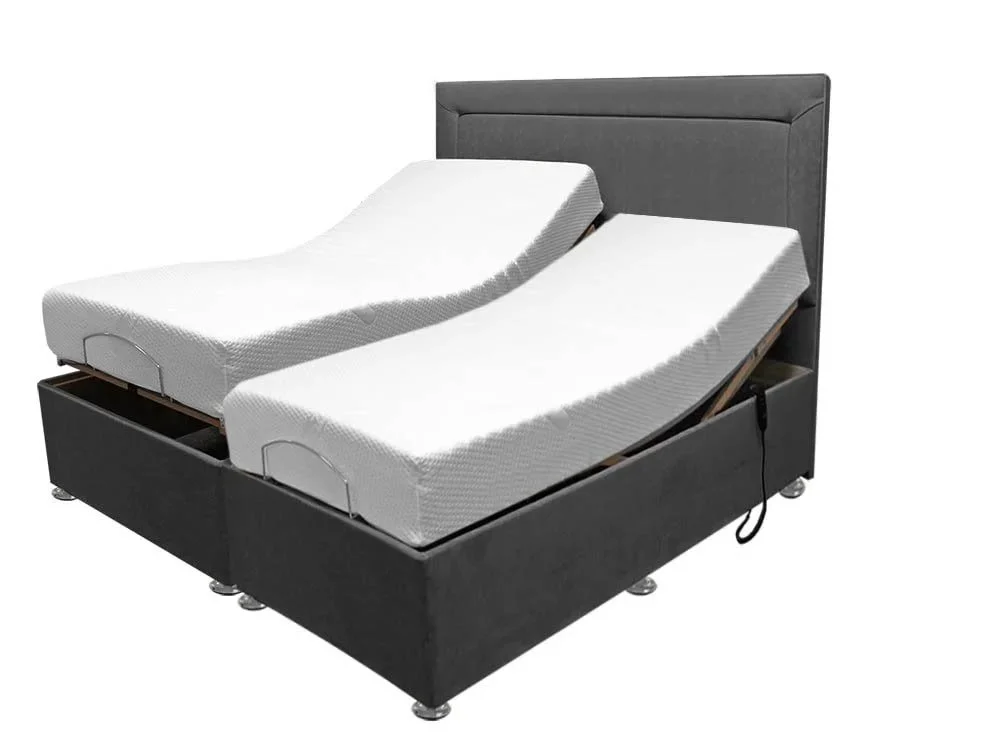 Komfi Komfi PureProfile Coolmax Electric Adjustable 6ft Super king Size Bed (2 x 3ft)