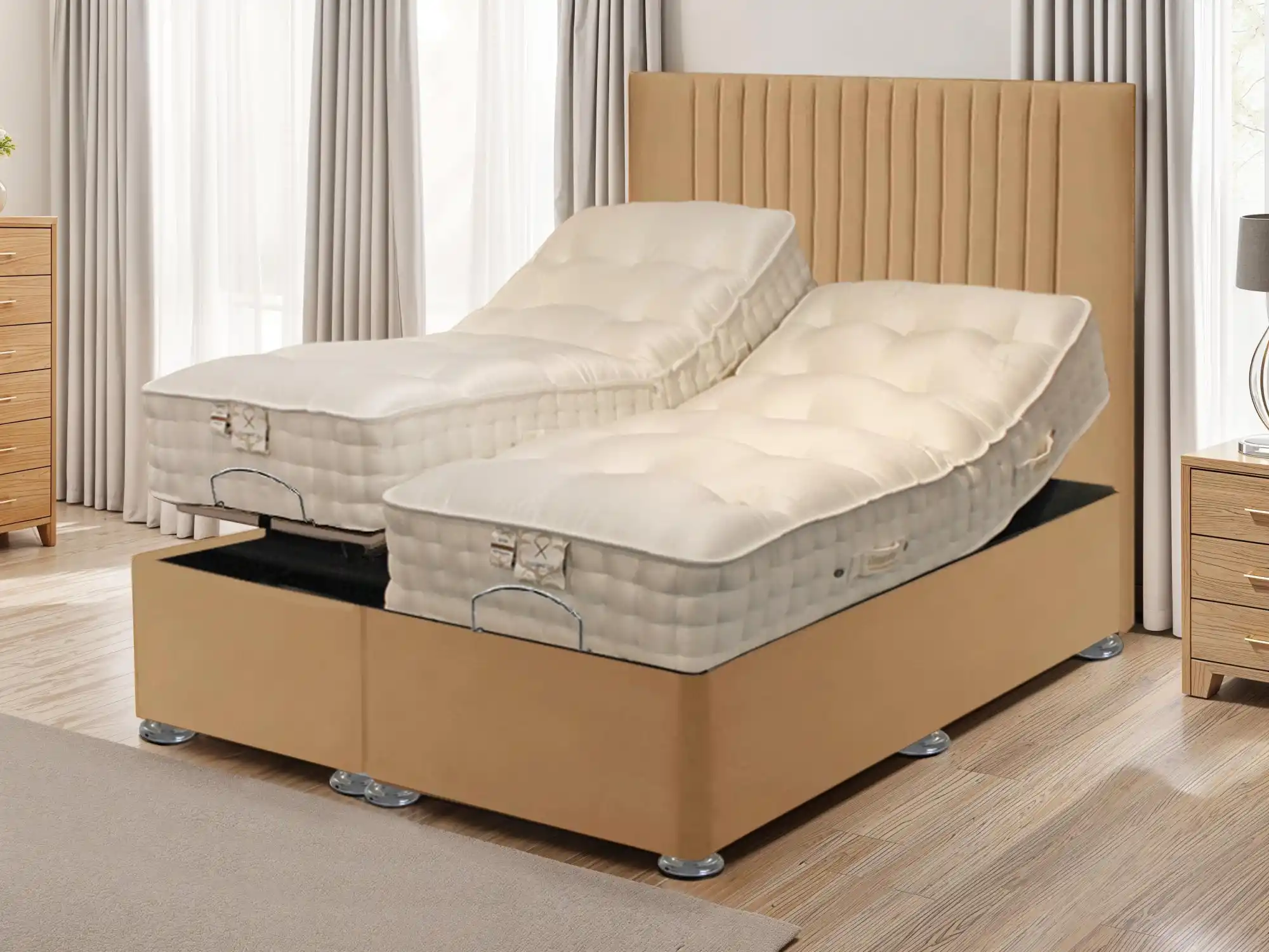 Alexander & Cole Alexander & Cole Tranquillity Pocket 5700 Electric Adjustable 5ft King Size Bed (2 x 2ft6)