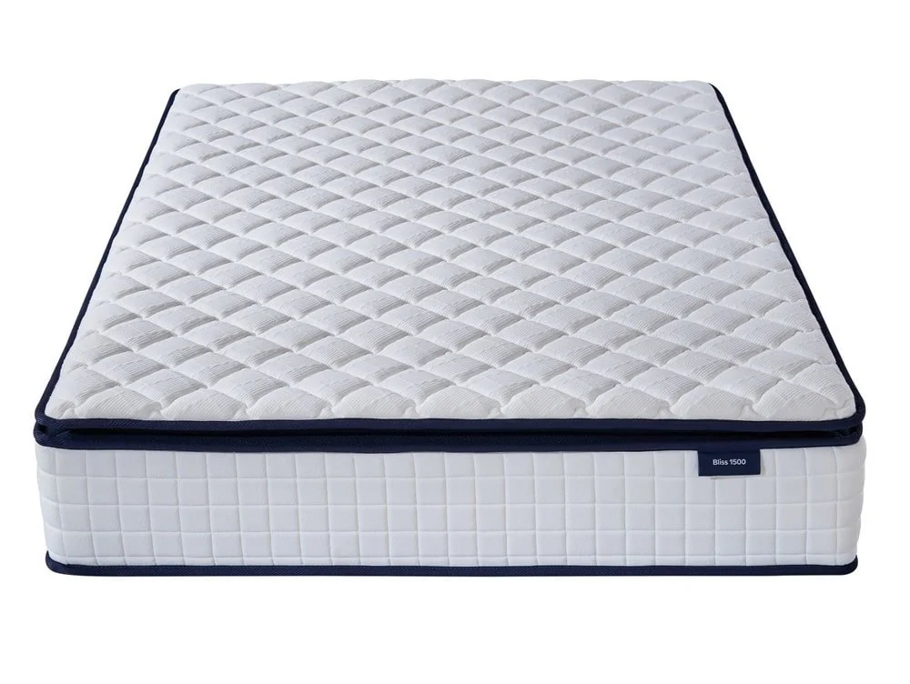 SleepSoul SleepSoul Bliss Memory Pocket 1500 Pillowtop 6ft Super King Size Mattress in a Box