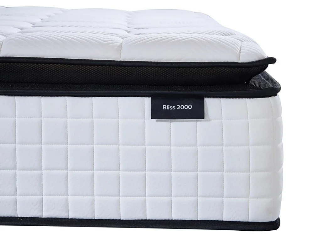 SleepSoul SleepSoul Bliss Memory Pocket 2000 Pillowtop 4ft6 Double Mattress in a Box