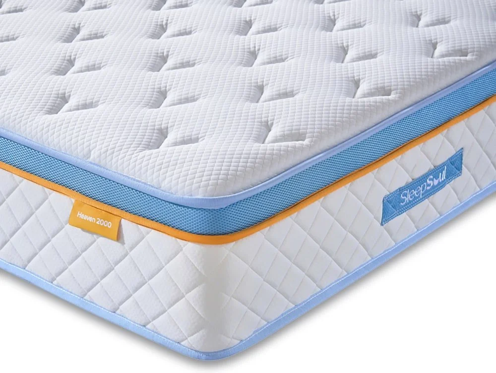 SleepSoul SleepSoul Heaven Gel Pocket 2000 6ft Super King Size Mattress in a Box