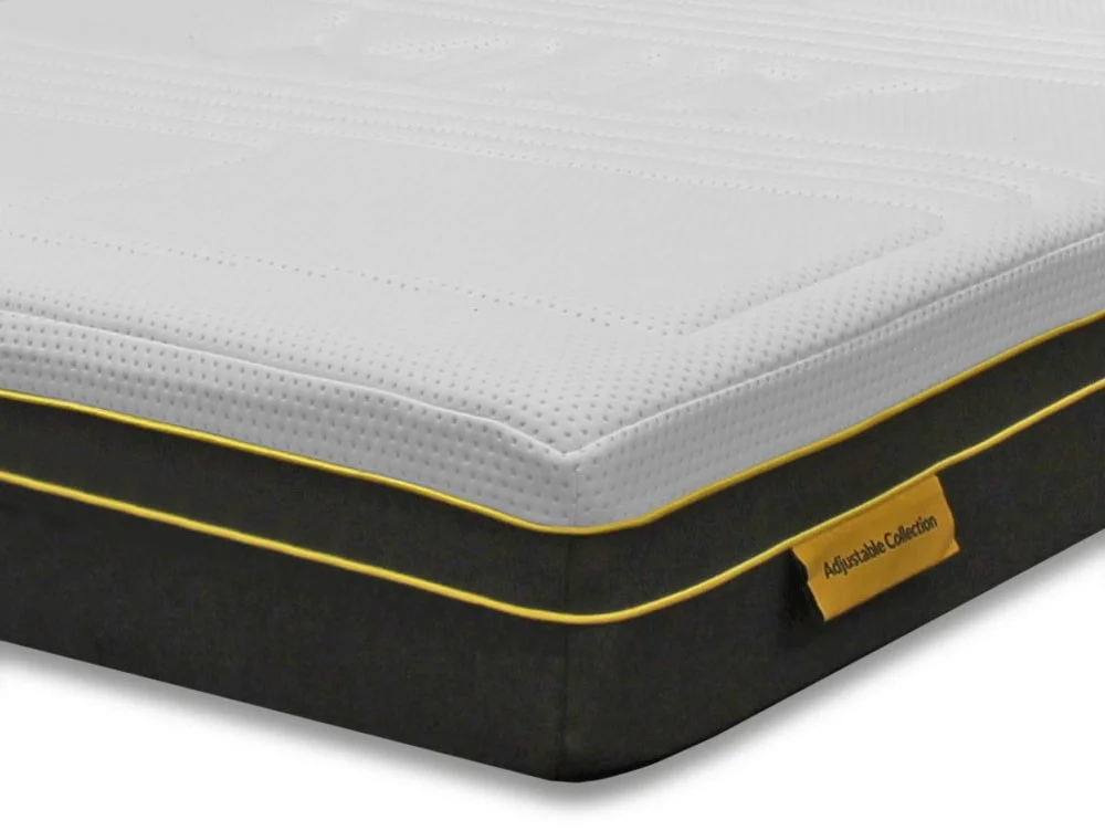 MLILY Mlily Gel Profile Ortho Pocket 1000 6ft Adjustable Bed Super King Size Mattress (2 x 2ft6)