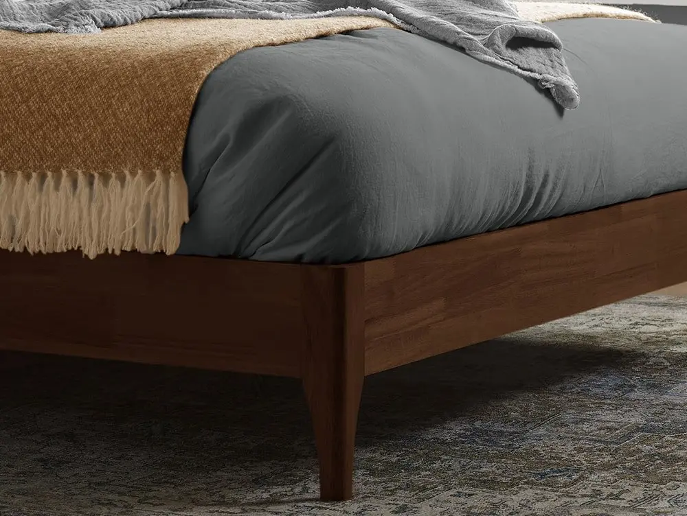 Birlea Furniture & Beds Birlea Halfden Grey Fabric Bed Frame