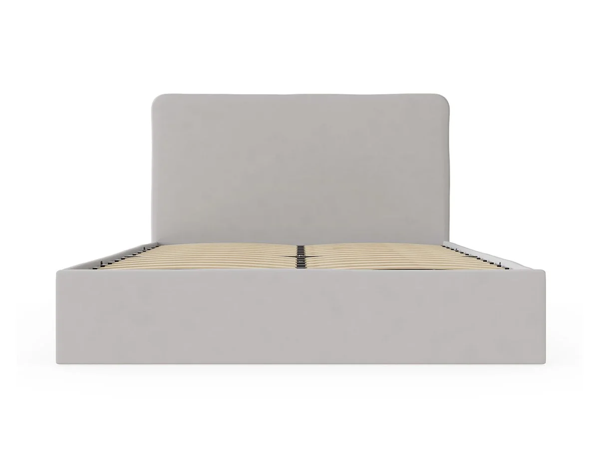 GFW GFW Chiswick 5ft King Size Soft Grey Ottoman Bed Frame