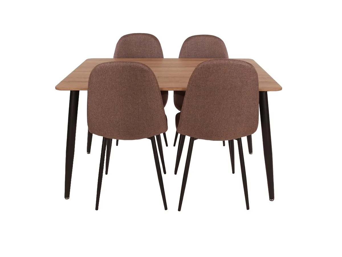 Core Products Core Aspen Rectangular Aged Oak Dining Set