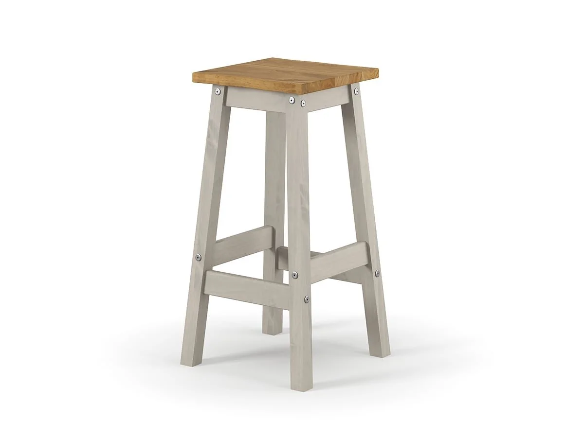 Core Products Core Corona Grey Set of 2 Edge High Breakfast Stool