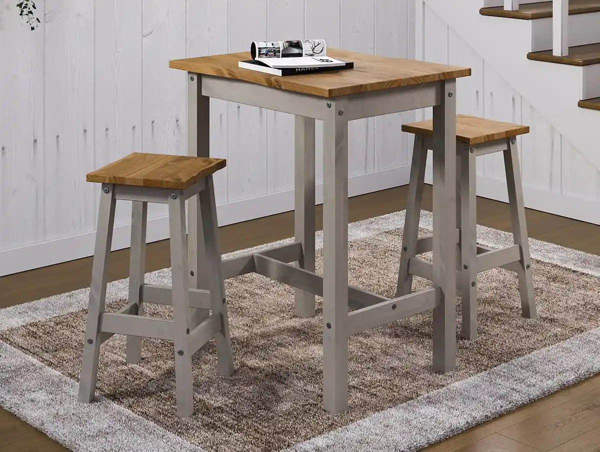 Core Products Core Corona Grey Large Rectangular Dining Set