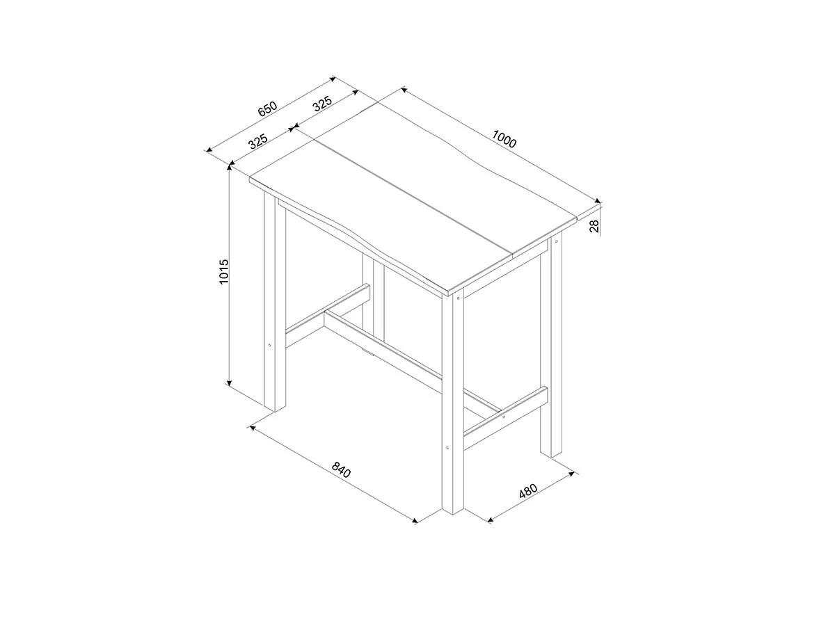 Core Products Core Corona Grey Large Rectangular Dining Set