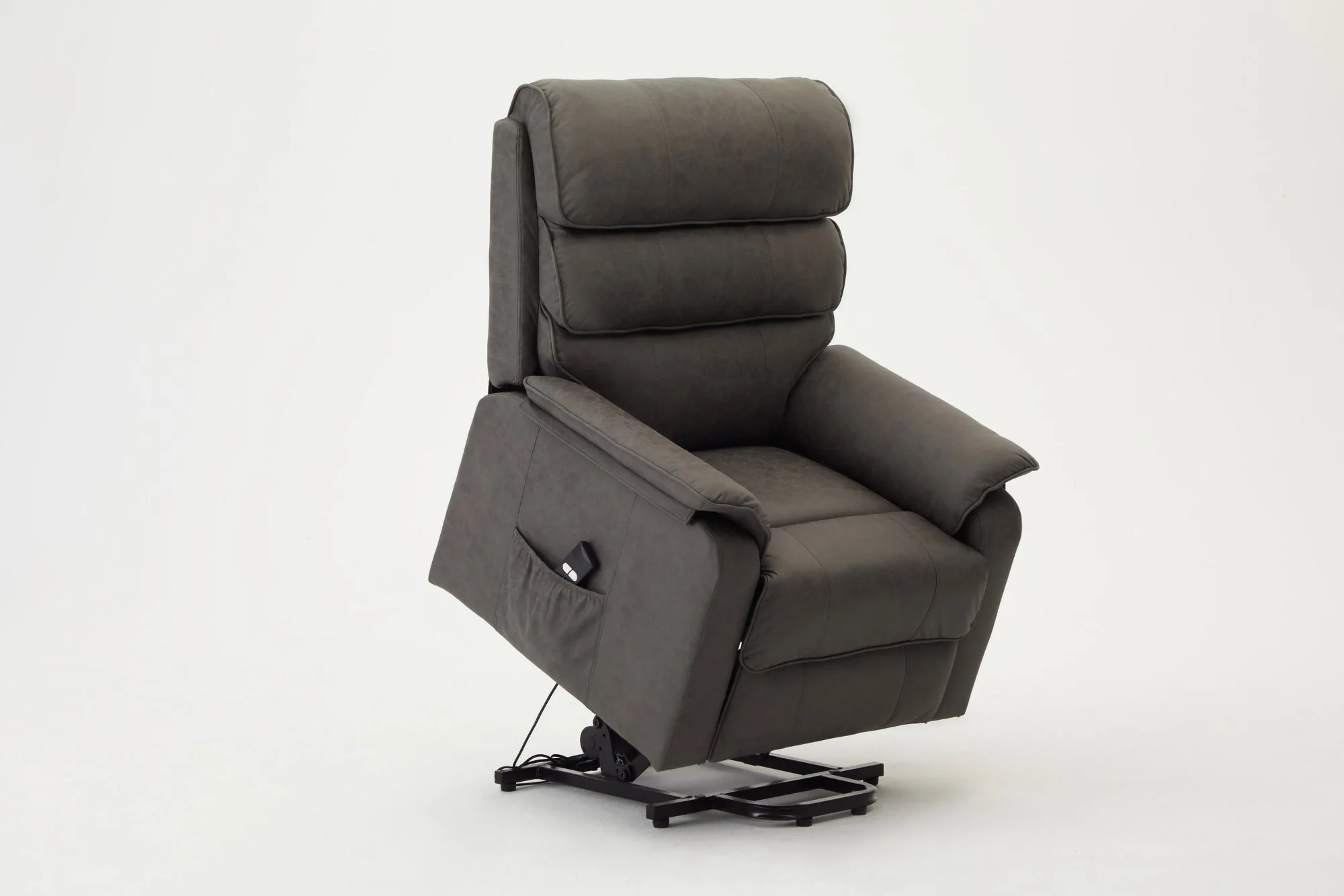 TGC TGC Lewis Single Motor Dark Grey Riser Recliner Chair