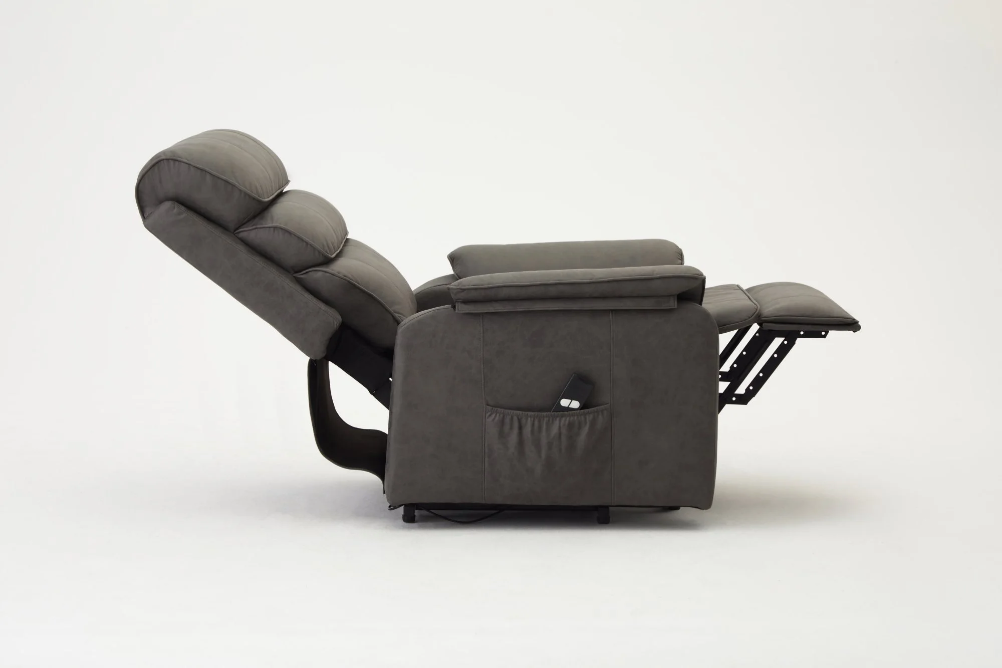 TGC TGC Lewis Single Motor Dark Grey Riser Recliner Chair