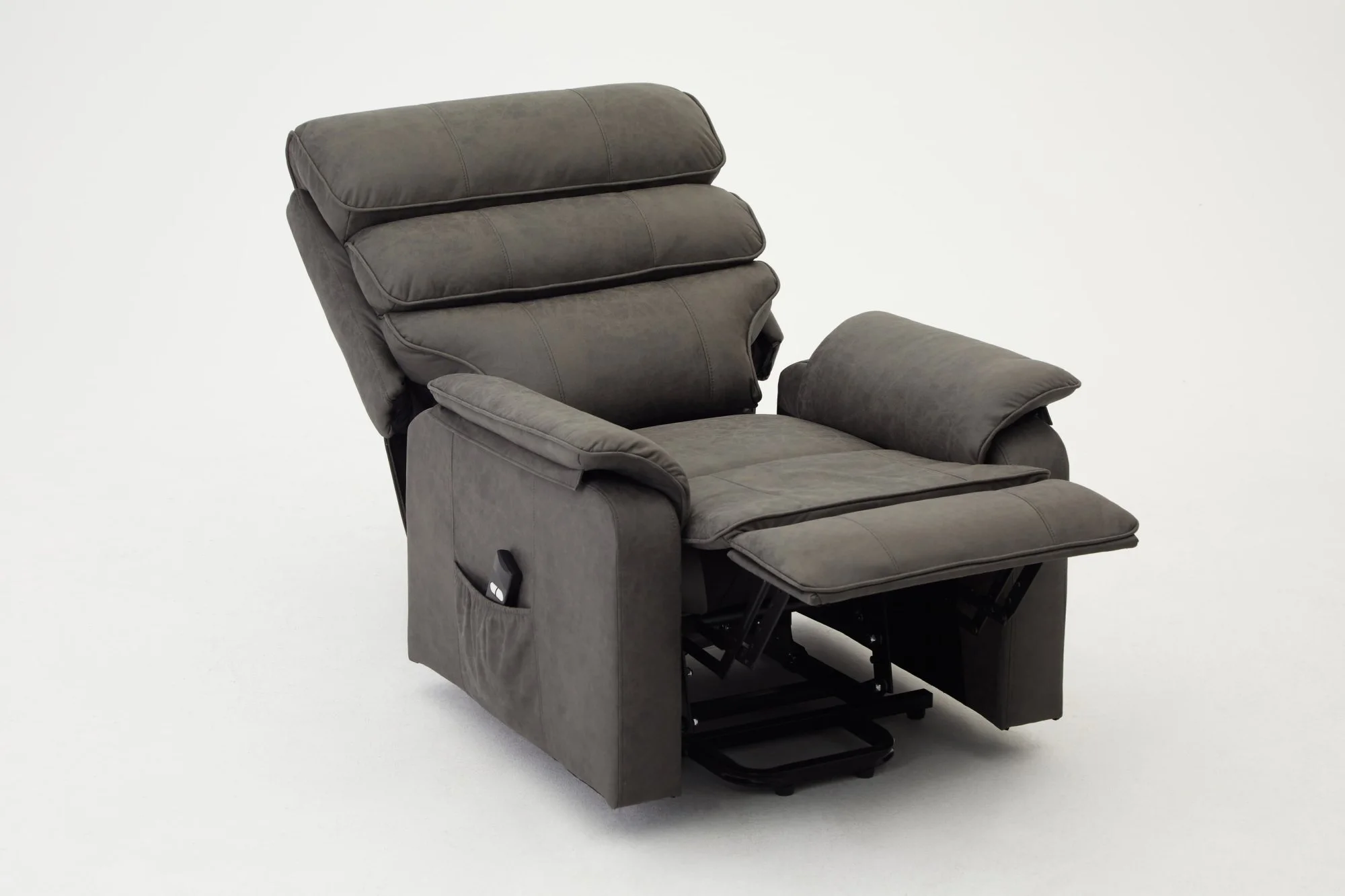 TGC TGC Lewis Single Motor Dark Grey Riser Recliner Chair