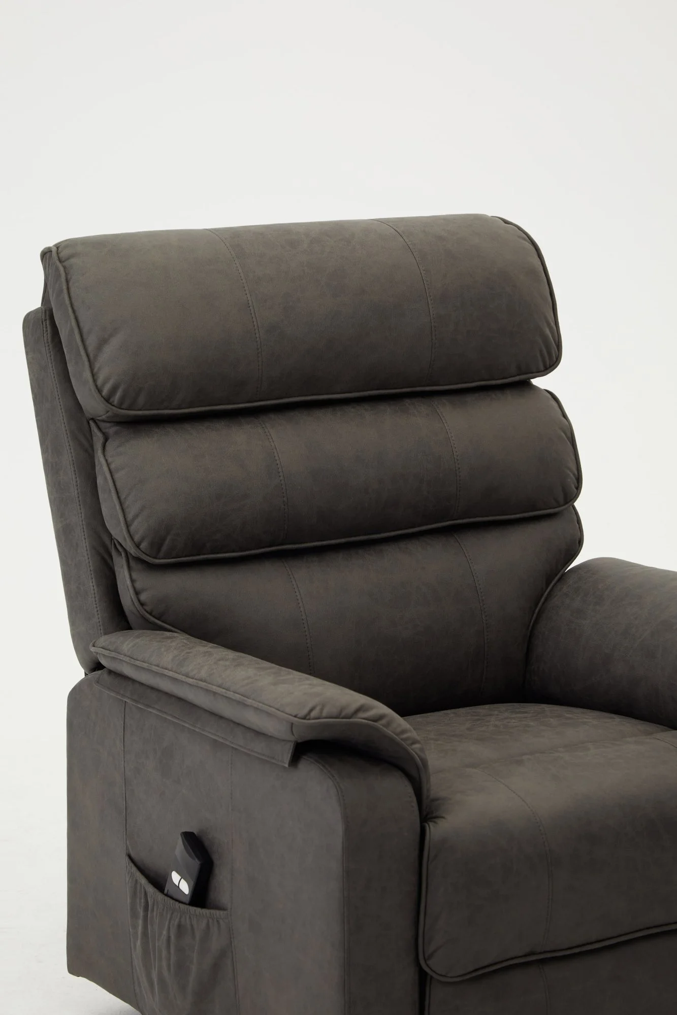 TGC TGC Lewis Single Motor Dark Grey Riser Recliner Chair