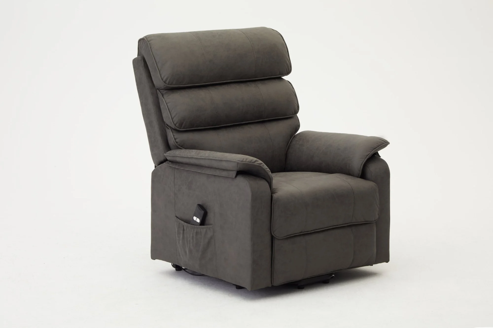 TGC TGC Lewis Single Motor Dark Grey Riser Recliner Chair