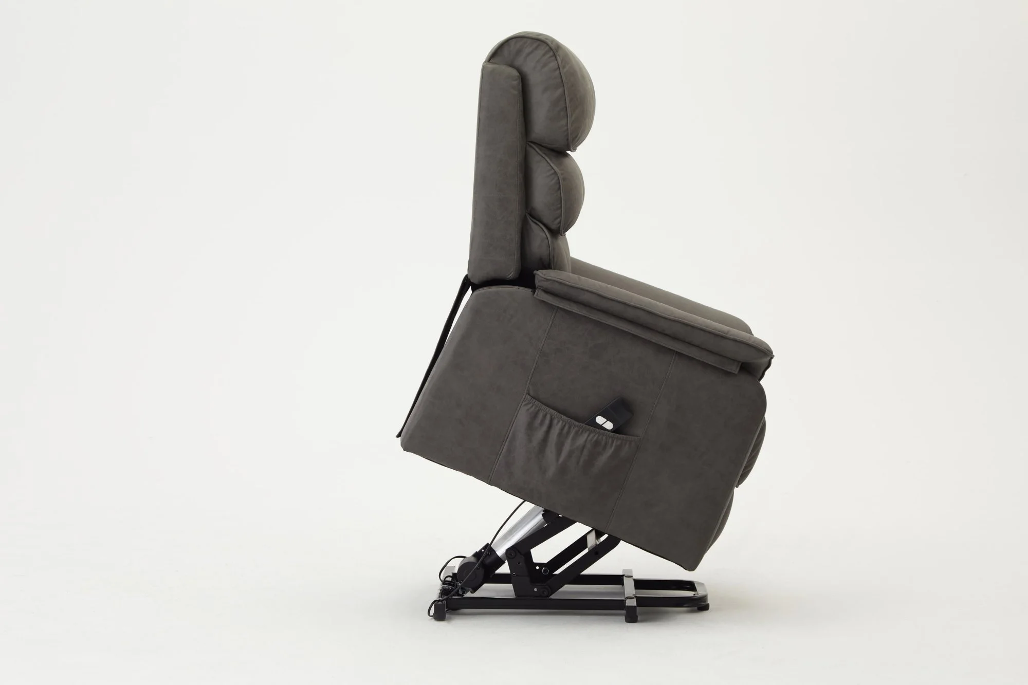 TGC TGC Lewis Single Motor Dark Grey Riser Recliner Chair
