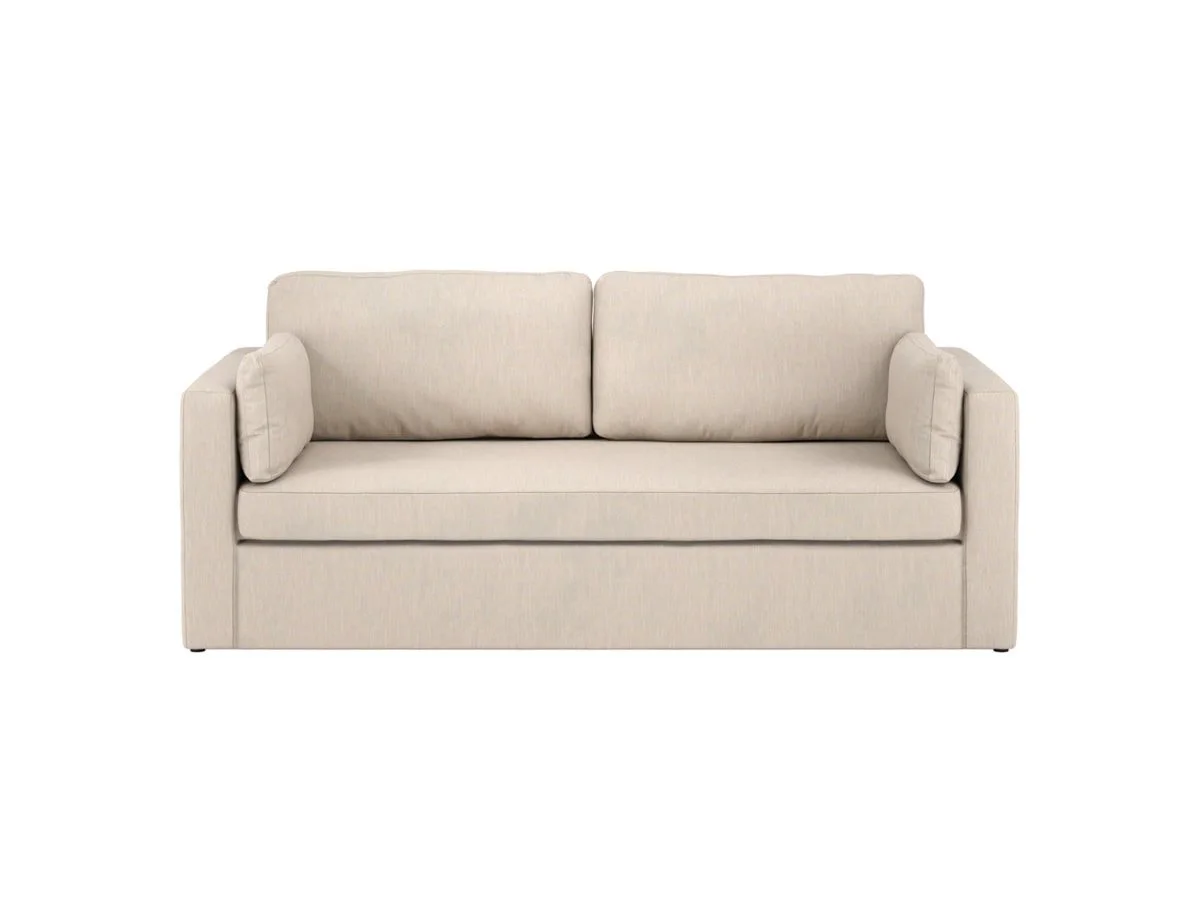LPD LPD Newport Stone Linen 3 Seater Sofa