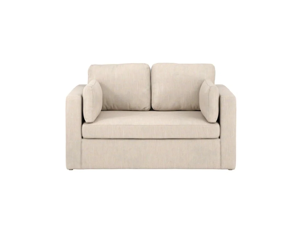 LPD LPD Newport Stone Linen 2 Seater Sofa