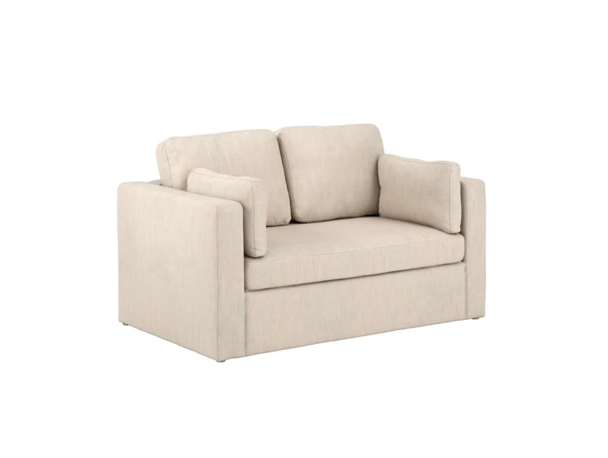 LPD LPD Newport Stone Linen 2 Seater Sofa