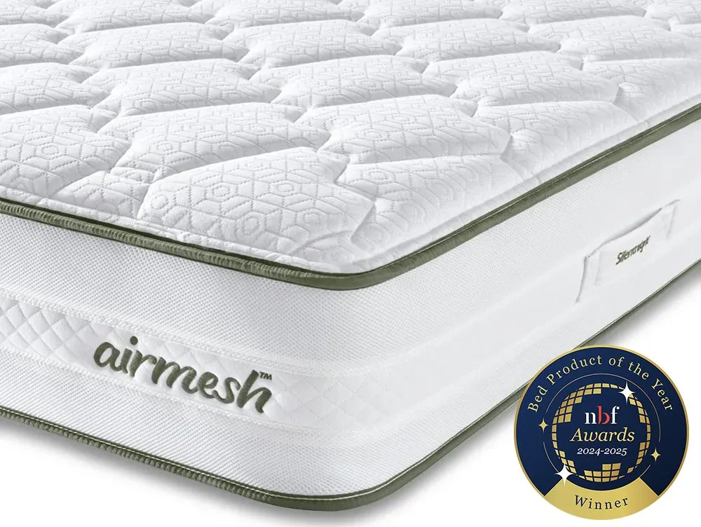 Silentnight Silentnight Eco Comfort Airmesh Mirapocket 1600 5ft king Size Mattress