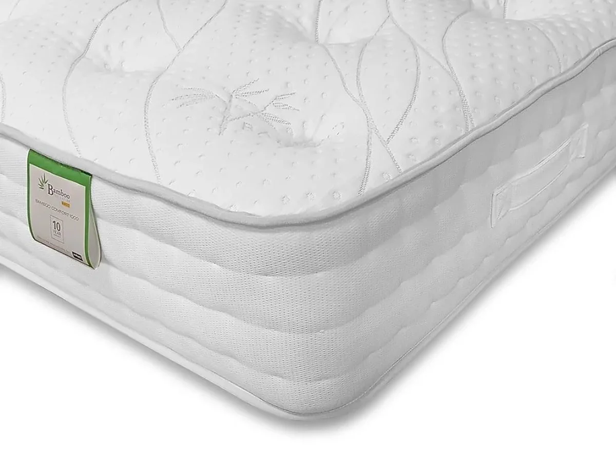 ASC ASC Bamboo Memory Comfort Pocket 1000 Lunar Divan Bed