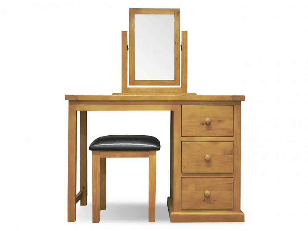 Archers Archers Langdale Pine Wooden Dressing Table Set (Assembled)