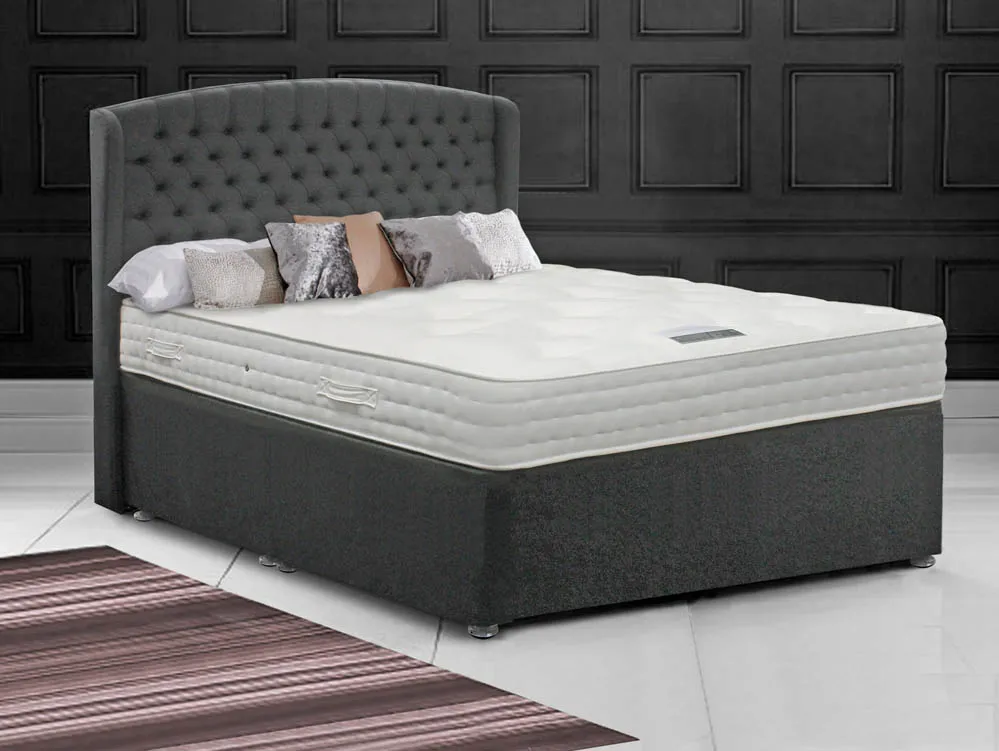 ASC ASC Cashmere Pocket 2000 4ft6 Double Lunar Divan Bed