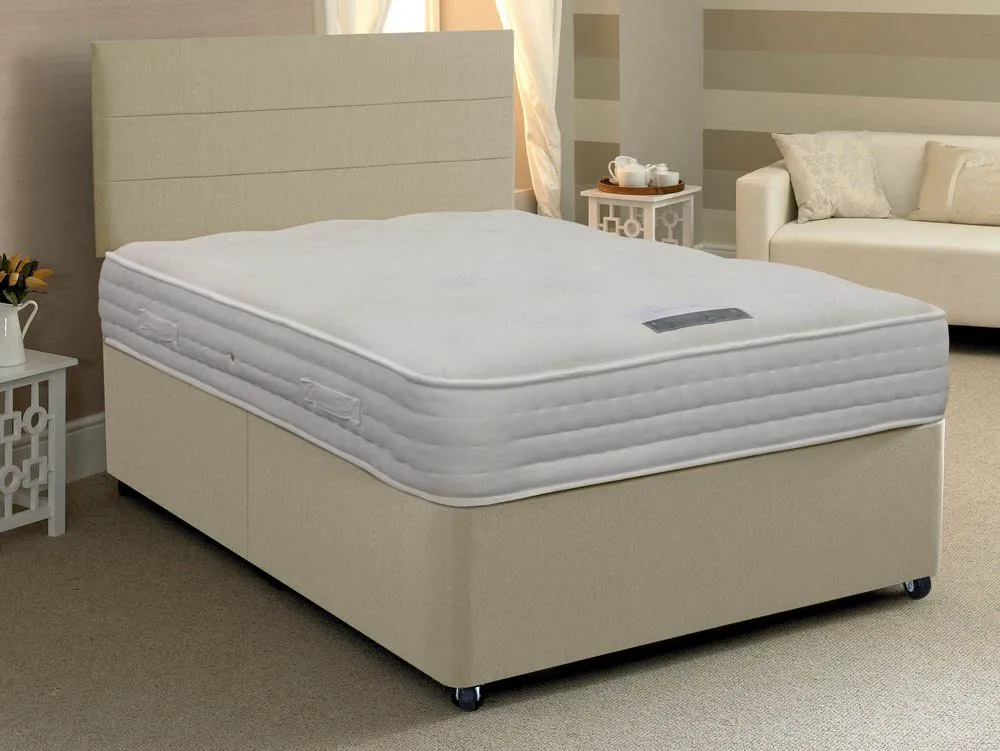 ASC ASC Cypress Pocket 1000 5ft King Size Lunar Divan Bed