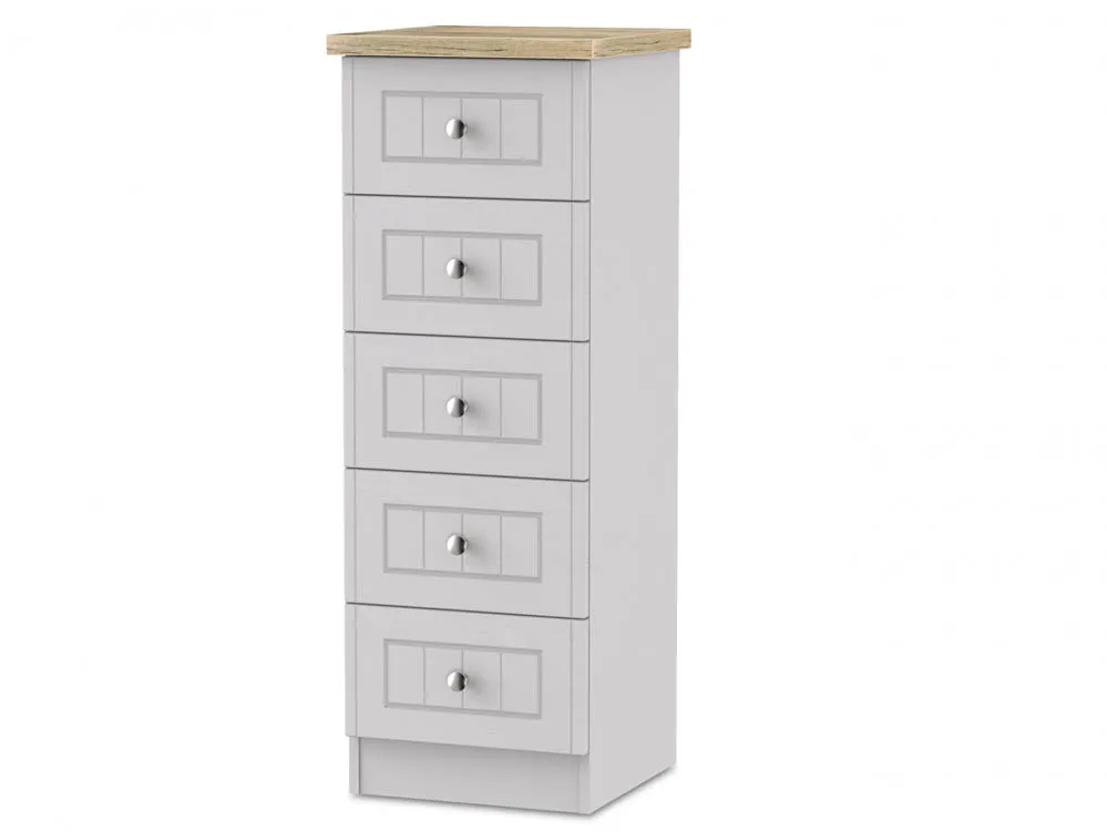 Welcome Welcome Vienna 5 Drawer Narrow Chest of Drawers (Assembled)