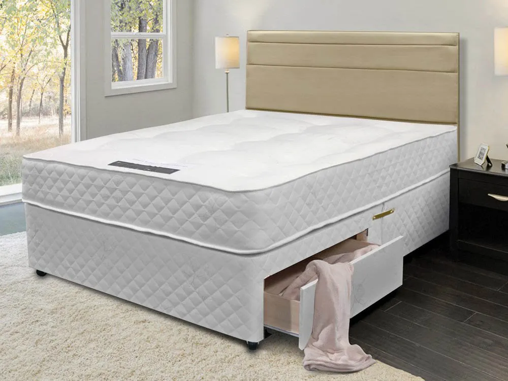 ASC ASC Prestige Luxury Ortho 4ft Small Double Divan Bed