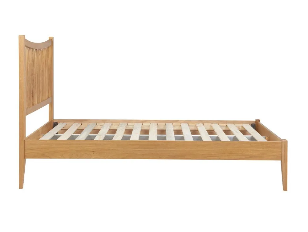 Birlea Furniture & Beds Birlea Berwick 4ft6 Double Oak Wooden Bed Frame