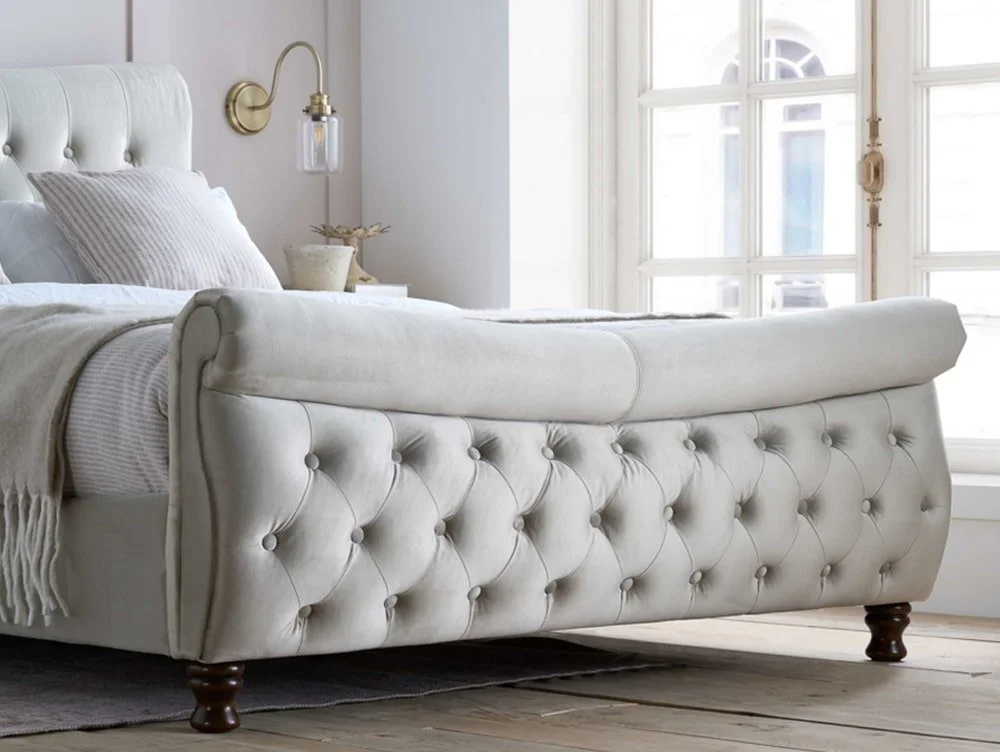 Birlea Furniture & Beds Birlea Copenhagen Stone Fabric Bed Frame