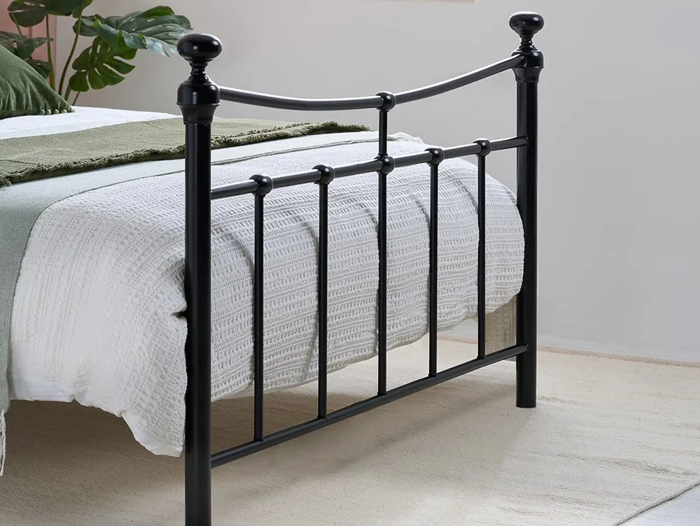 Birlea Furniture & Beds Birlea Emily 3ft Single Black Metal Bed Frame