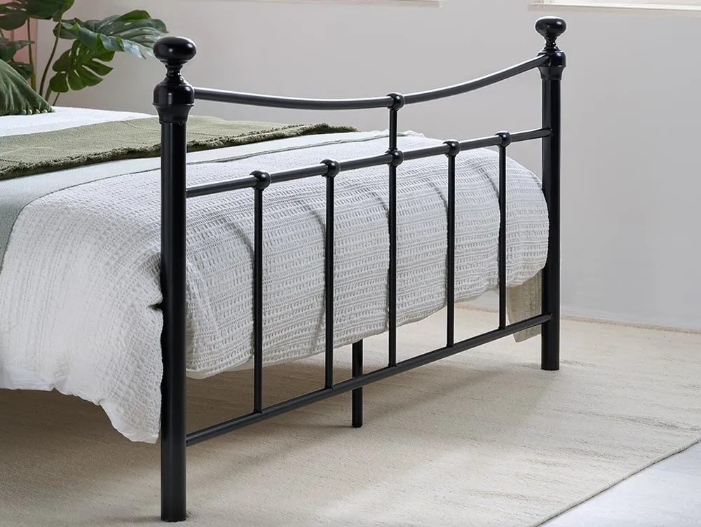 Birlea Furniture & Beds Birlea Emily 4ft6 Double Black Metal Bed Frame